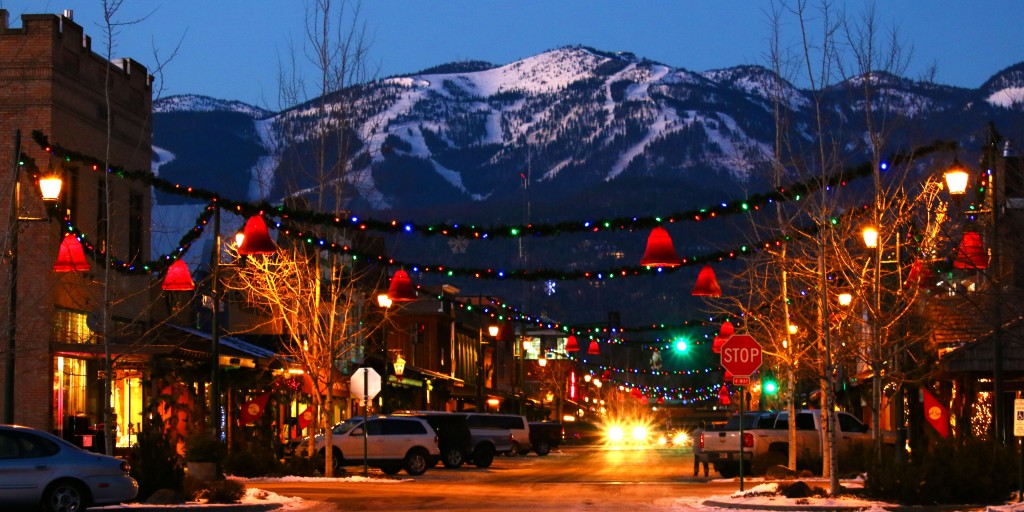 Central Avenue in Whitefish, Montana (photo: Brian Schott)