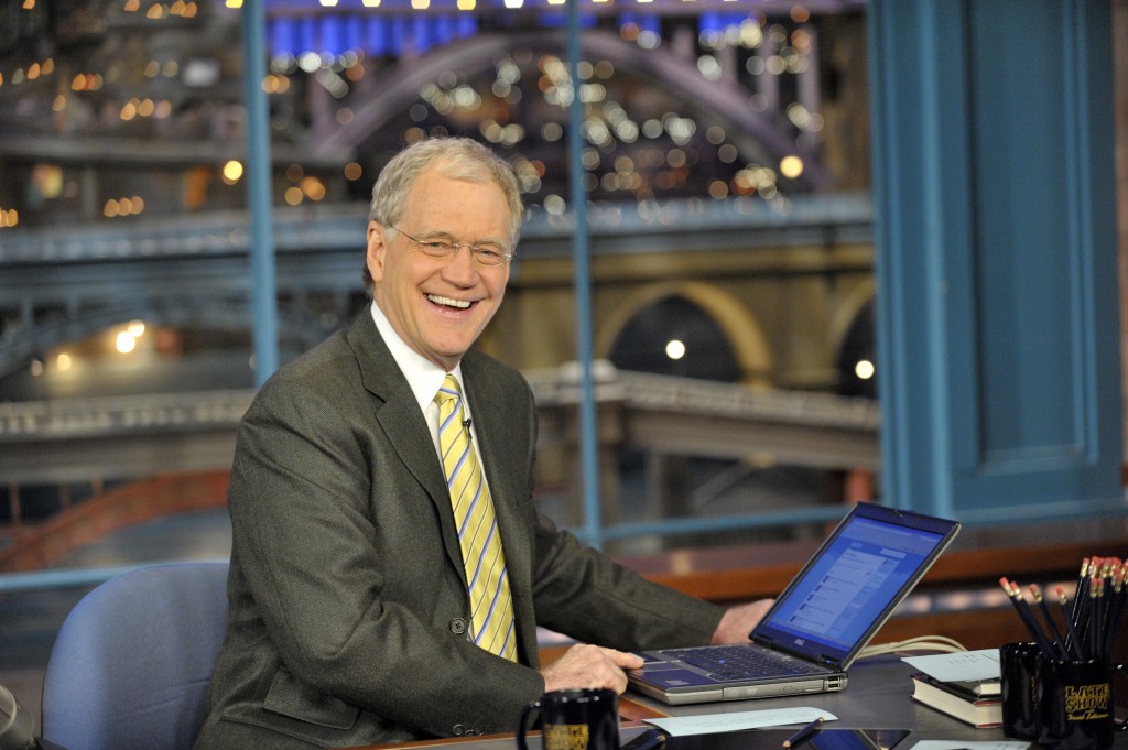 David Letterman, CBS PHOTO by John Paul Filo